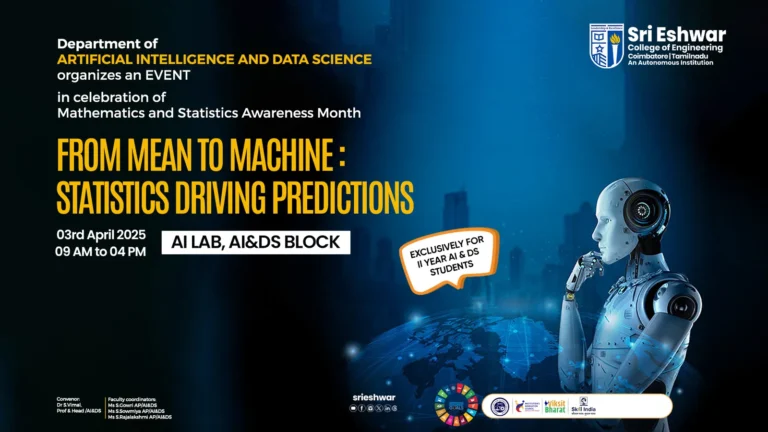 Event in celebration of Mathematics and Statistics Awareness Month