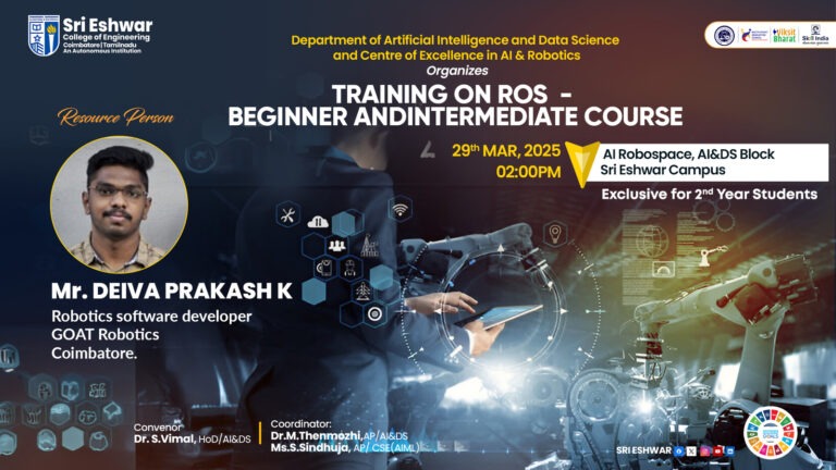 Training on Ros - Beginner Anad Intermediae Course