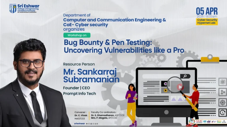 Workshop on Bug Bounty & Pen Testing Uncovering Vulnerabilities like a Pro
